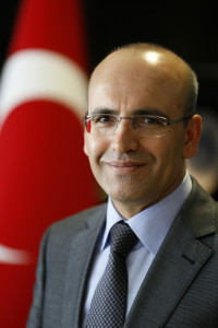 Finance Minister Mehmet Simsek.
